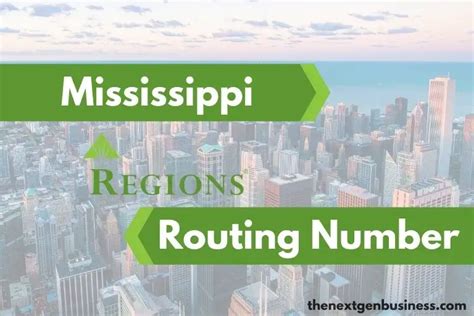 regions bank routing number mississippi|next gen bank routing number mississippi.